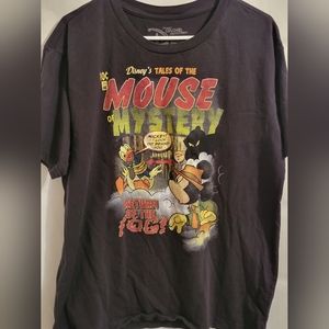 Tales Of The Mouse - Black Disney Shirt  Large Vintage Style
